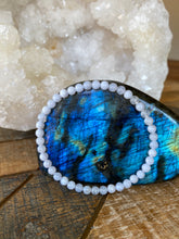 Load image into Gallery viewer, Bracelet- Blue Lace Agate