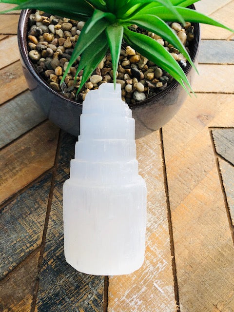 Selenite Tower- Small