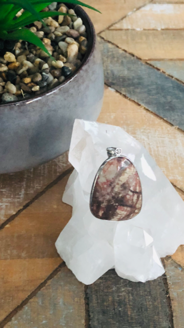 Pendant- Rhodonite