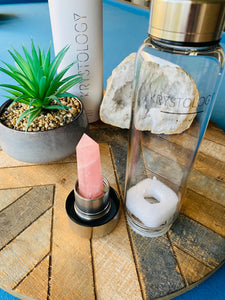 Crystal Glass Drink Bottle