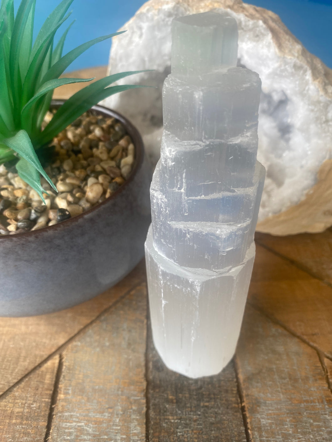 Selenite Tower - medium